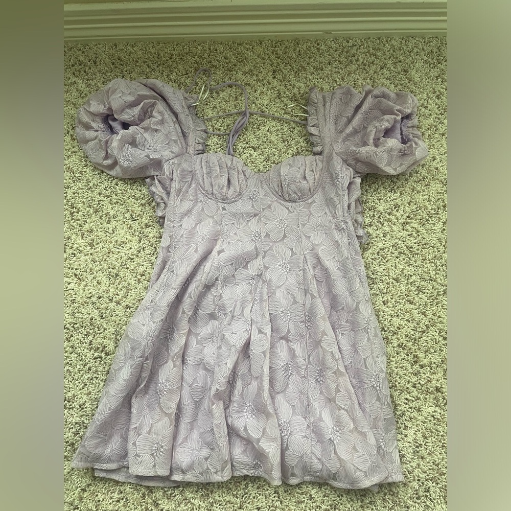 HELLO MOLLY LILAC DRESS